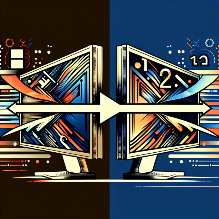 How to switch monitors 1 and 2 on a windows computer inclusive tech