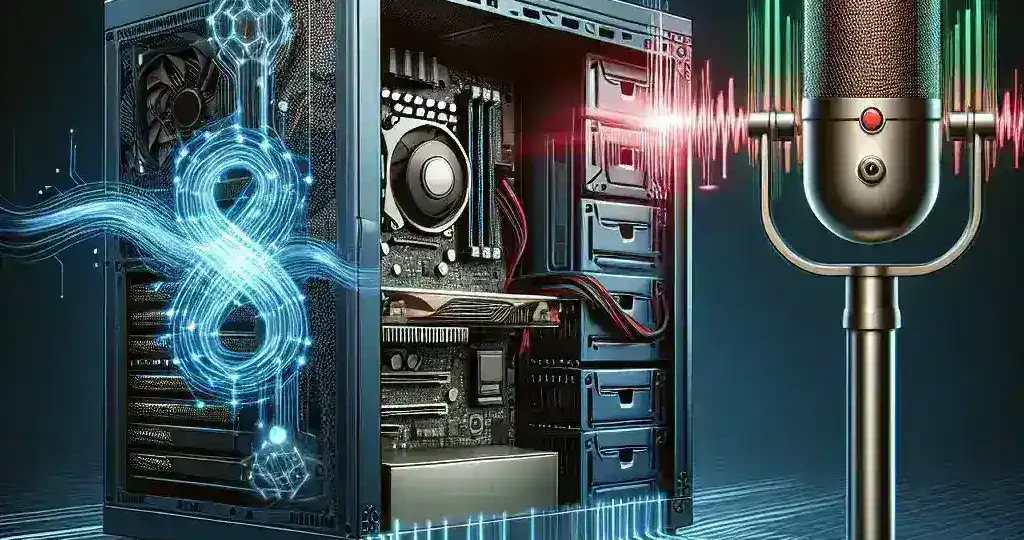 How do gaming PCs handle real-time voice modulation for streaming?