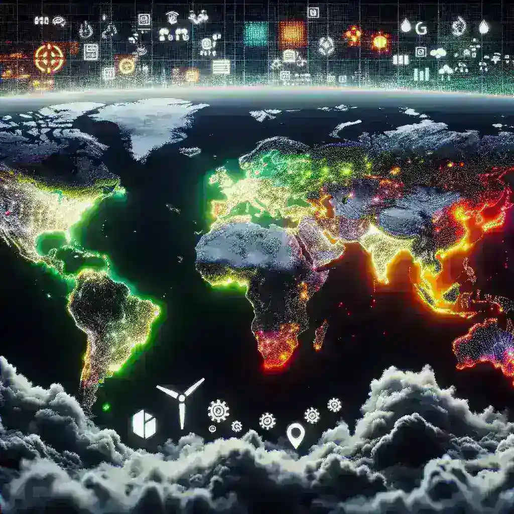 **Alt Text**: "Graph illustrating hyperscaler strategies for selecting data center locations based on GPU availability and regional carbon intensity levels, showcasing the balance between technological needs and sustainability considerations."