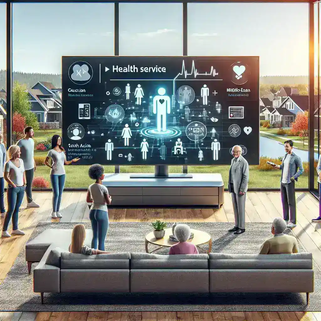 "Comcast pilot program showcasing AI-powered remote health services utilizing U.S. broadband technology for improved patient care"